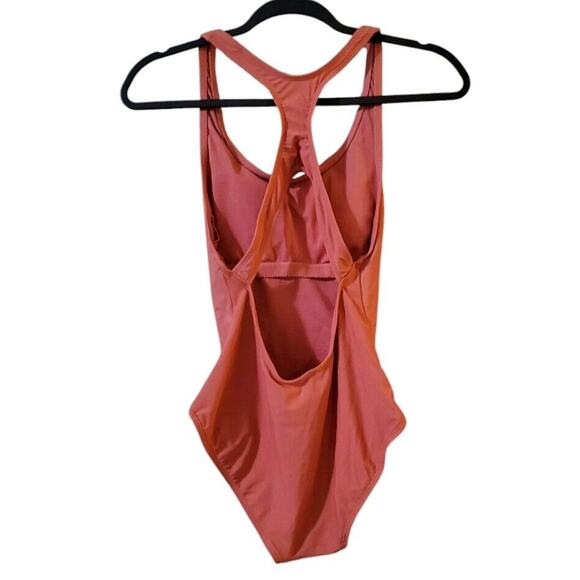 No Boundaries One Piece Swimsuit S Juniors Burnt Orange - Picture 9 of 11